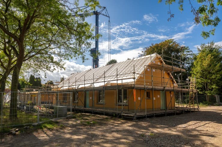 Trudo kiest voor biobased bouwen