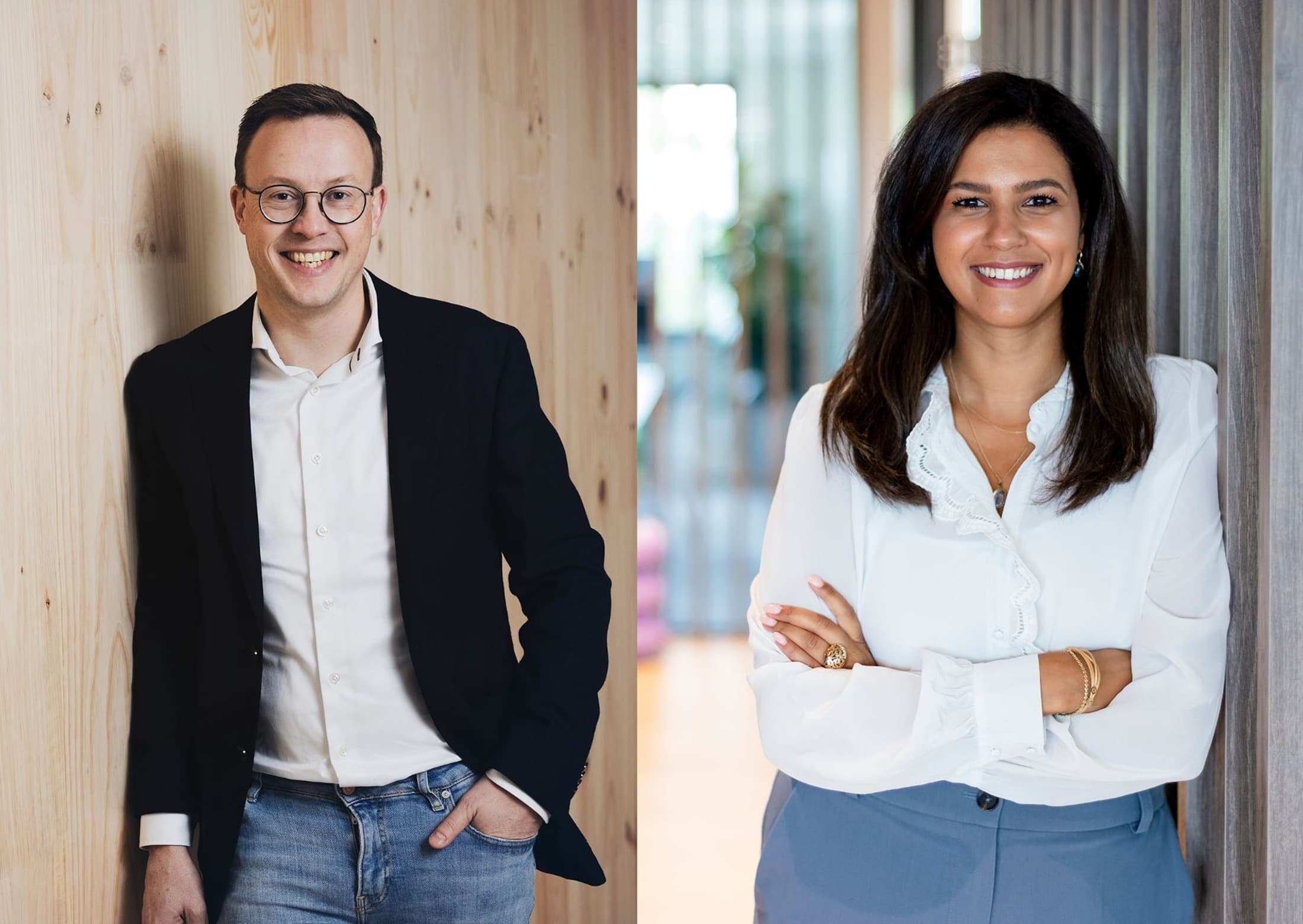 Berri de Jonge en Nisreen Awad