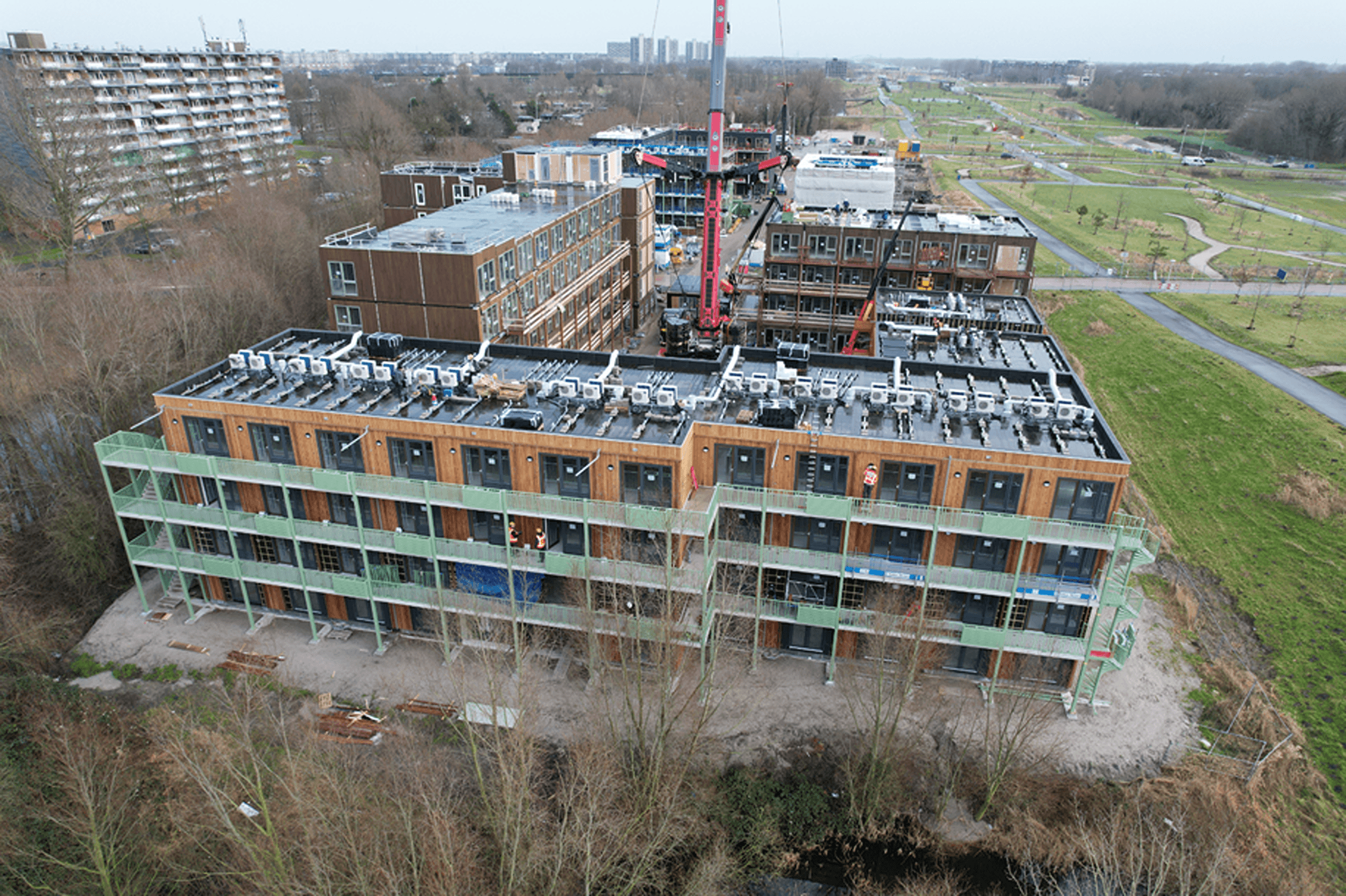 'Lego-woning' Moos zet nieuwe standaard in houtbouw
