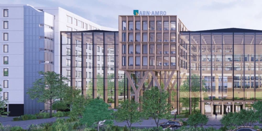 Biobased optopping voor ABN AMRO-hoofdkantoor
