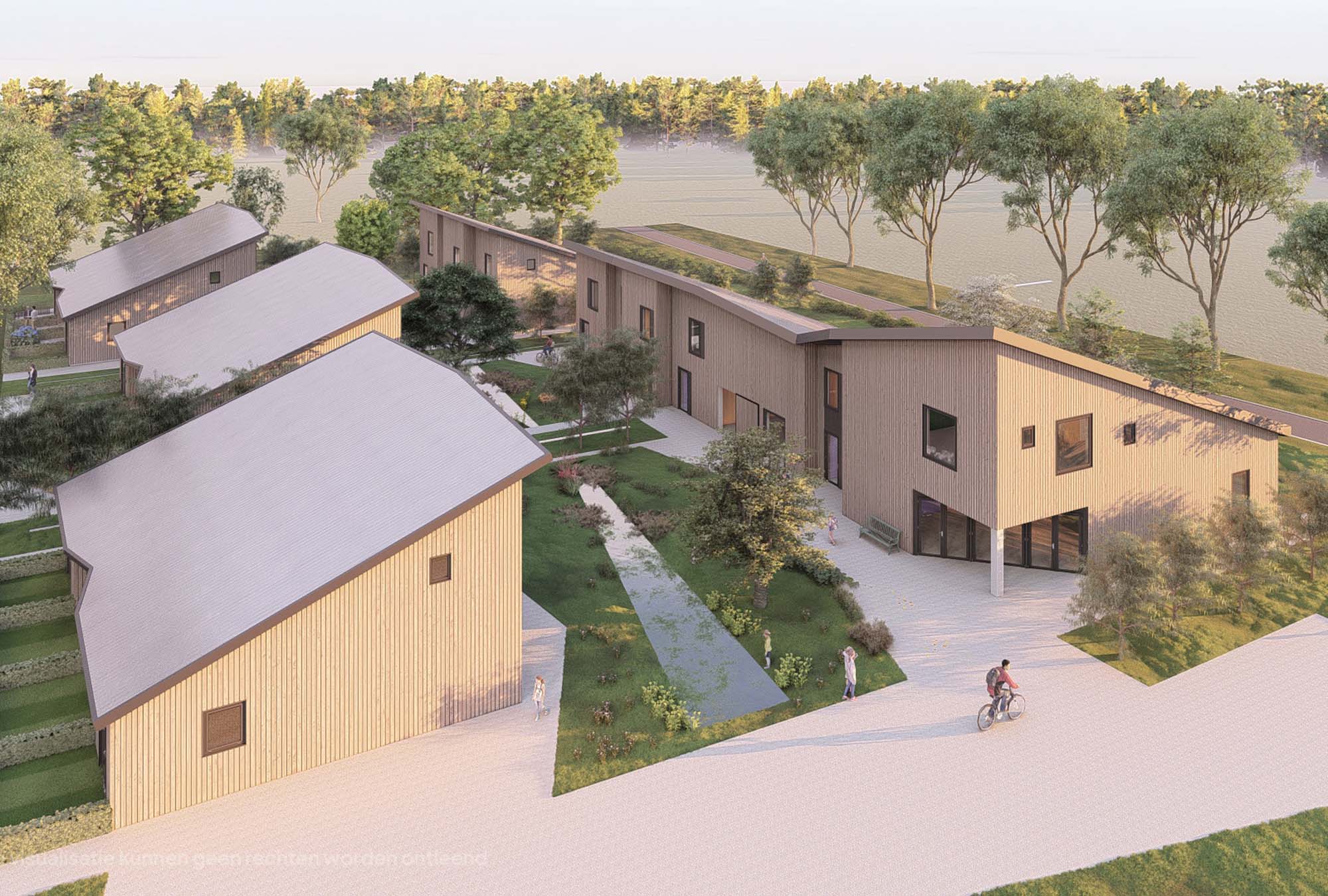 Prefab woonhof Harderwiekerbrink combineert betaalbaarheid en duurzaamheid