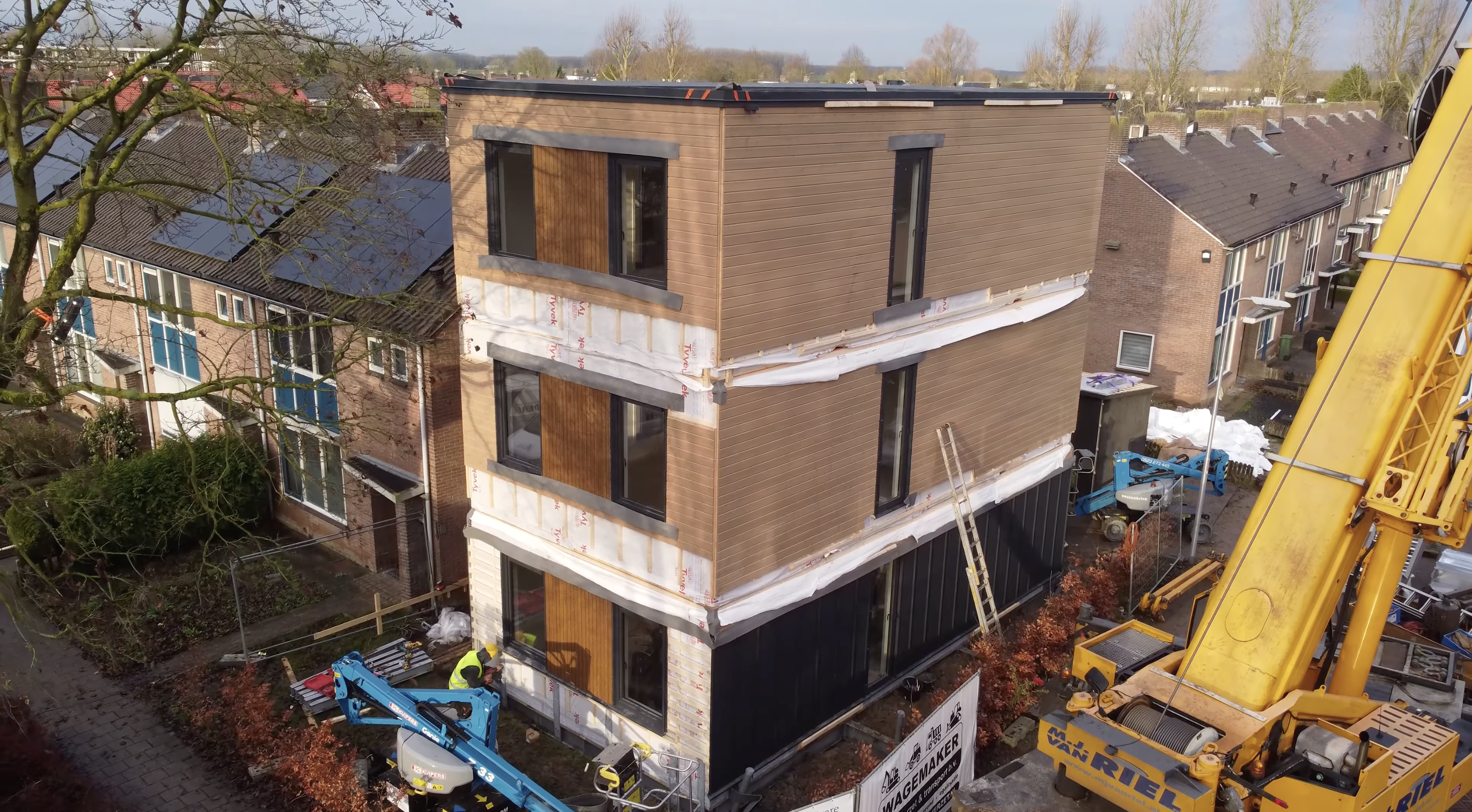 Hoekhuis krijgt drie nieuwe buren